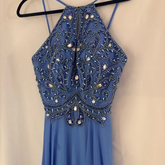 Periwinkle Prom Dress - Picture 2 of 8